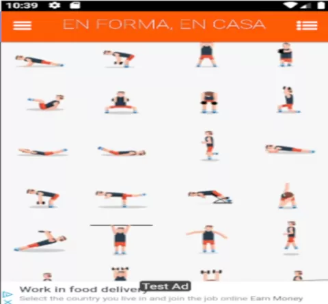 Hacer ejercicos en casa Hacer ejercicos en casa