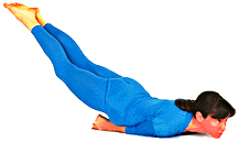 Asana de la langosta Asana de la langosta